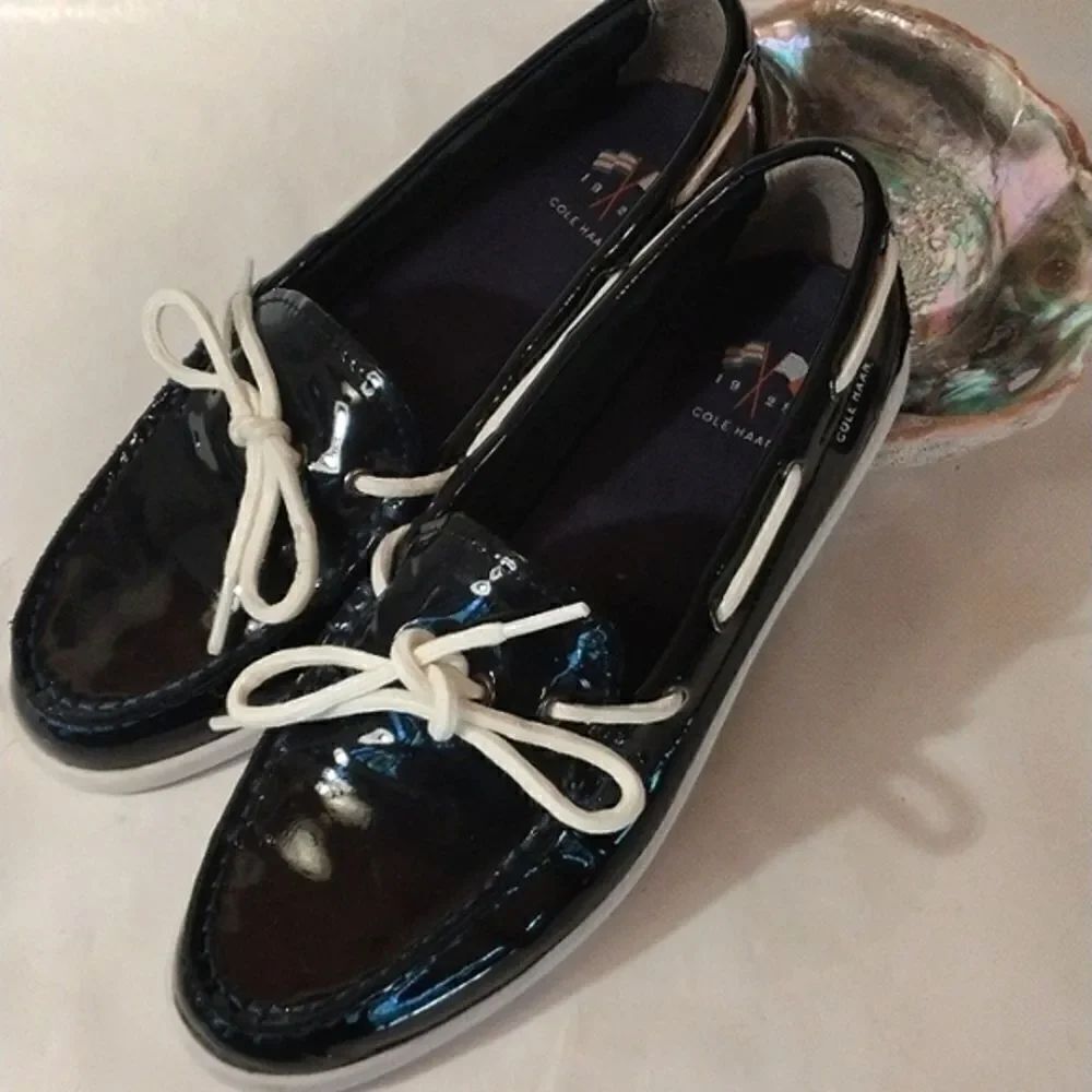 Cole Haan Nantucket NAVY BLUE Camp Moc